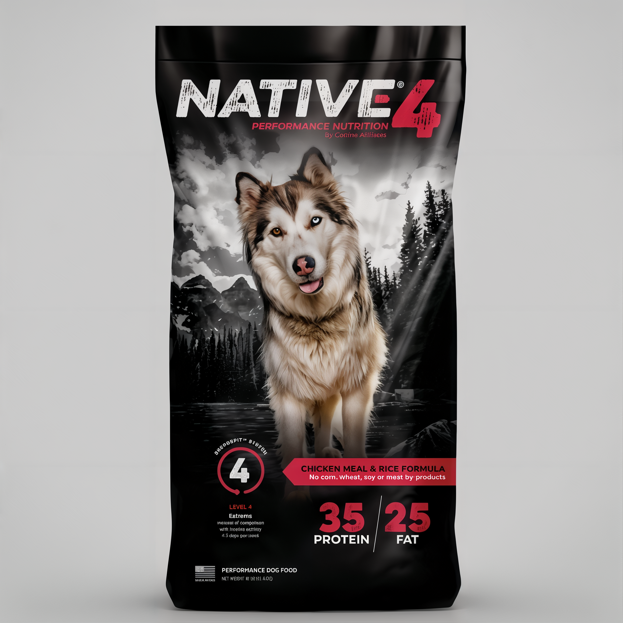 Native Level 4 Performance Nutrition Dry Dog Food
