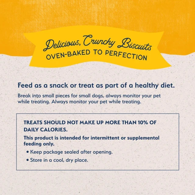 Daily feeding guidelines chart for Rewards Crunchy Biscuits With Real Duck Dog Treats