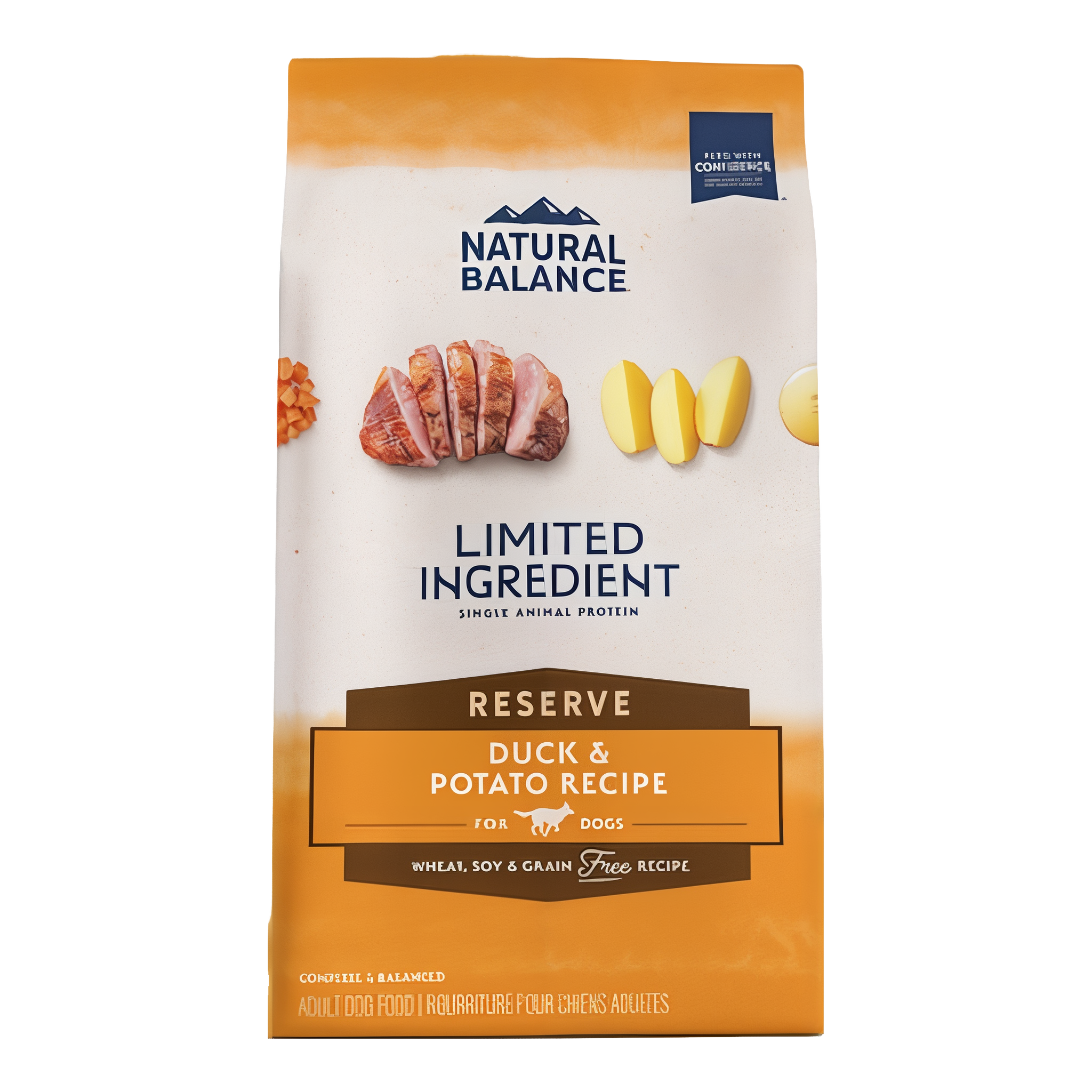 Natural Balance Limited Ingredient Reserve Grain Free Duck & Potato Recipe Adult Dry Dog Food