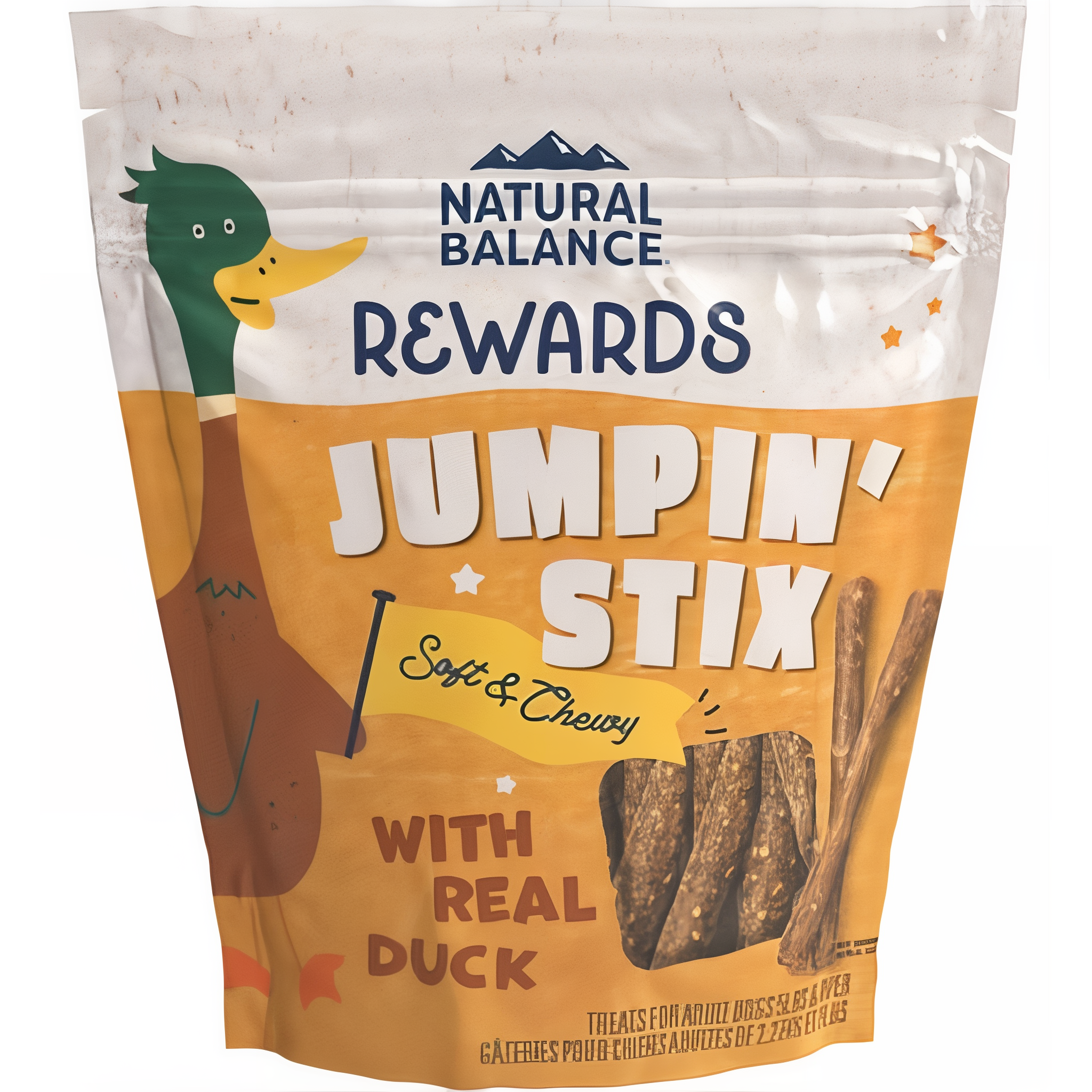 Natural Balance Pet Foods Rewards Jumpin Stix Dog Treats Duck