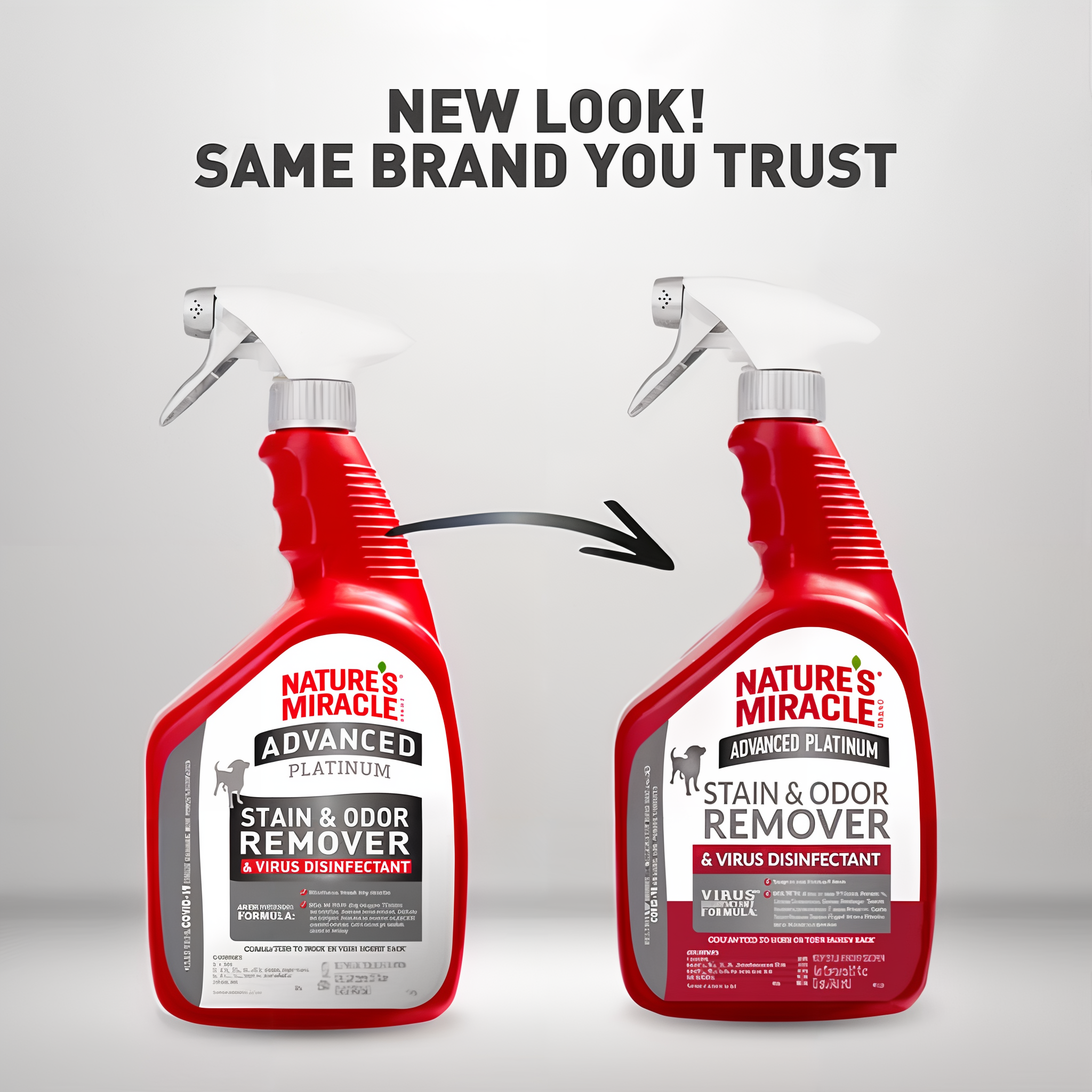 Nature's Miracle Advanced Platinum Stain & Odor Remover & Virus Disinfectant p 98180 1 nm advplatinum disinfectants g12 newlook