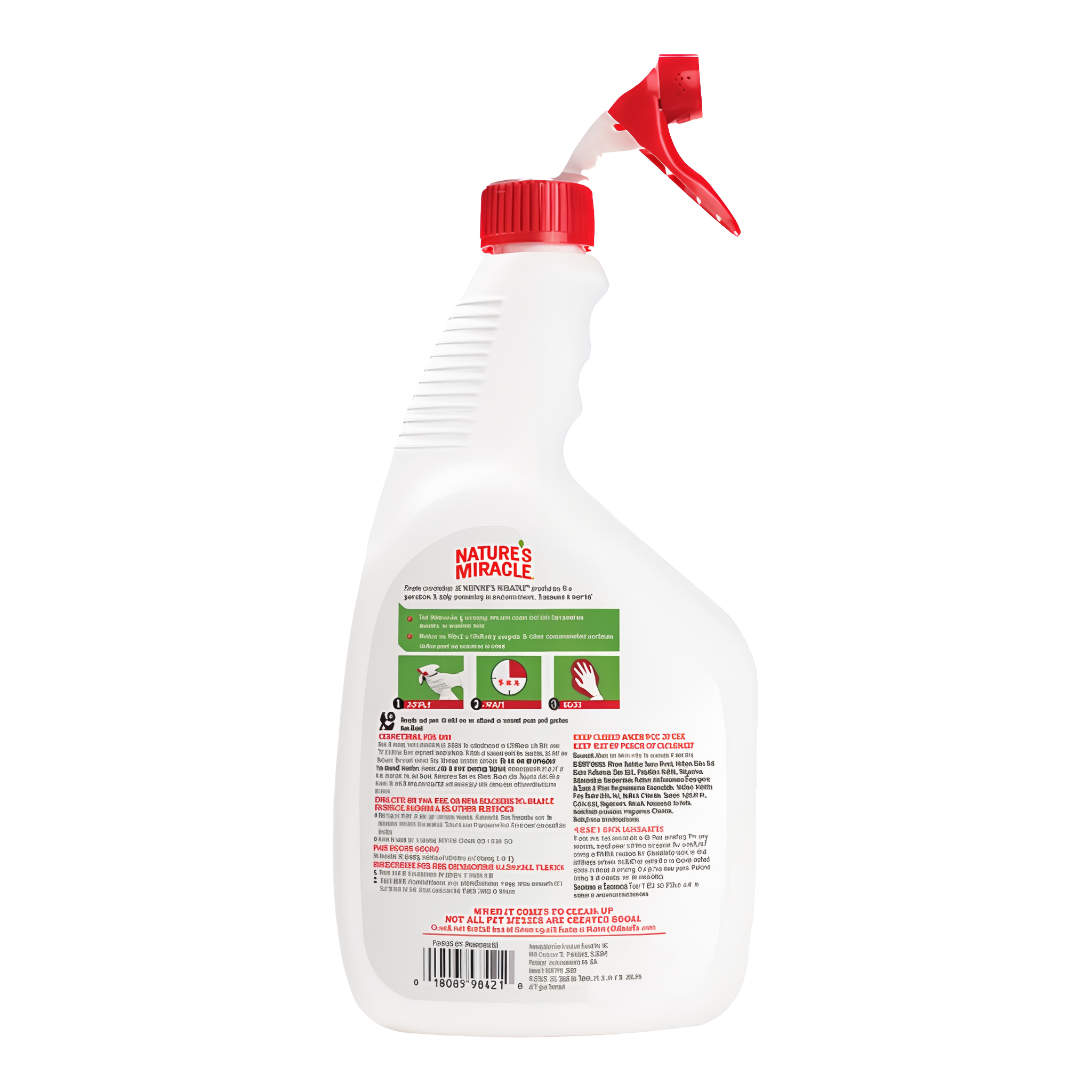 Nature's Miracle Skunk Odor Remover skunkodorremover lavender g02 back