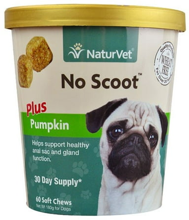 NaturVet No Scoot Digestive Supplement for Dogs