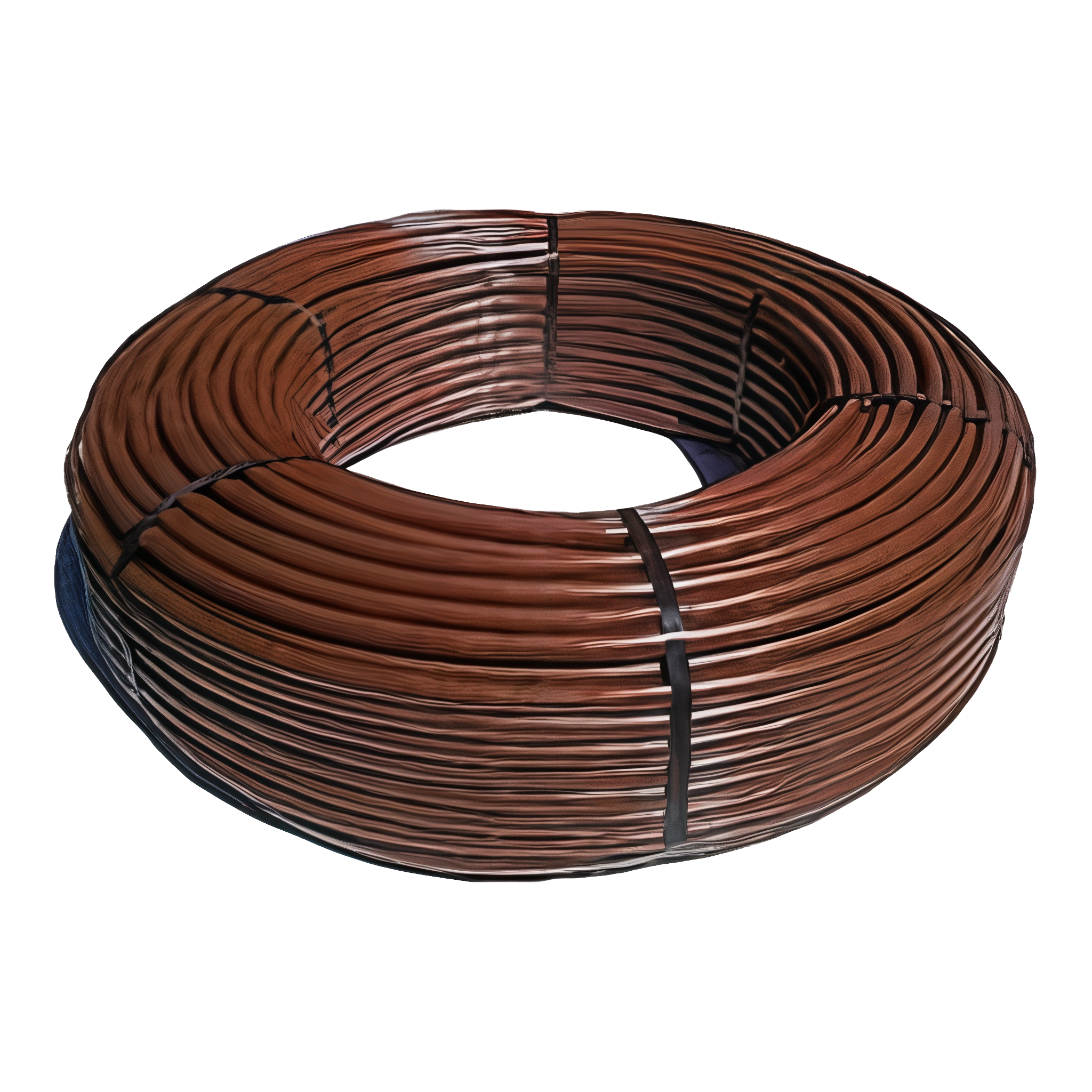 Netafim Techline CV 17mm 0.92 GPH dripline 250 foot roll coil on transparent background