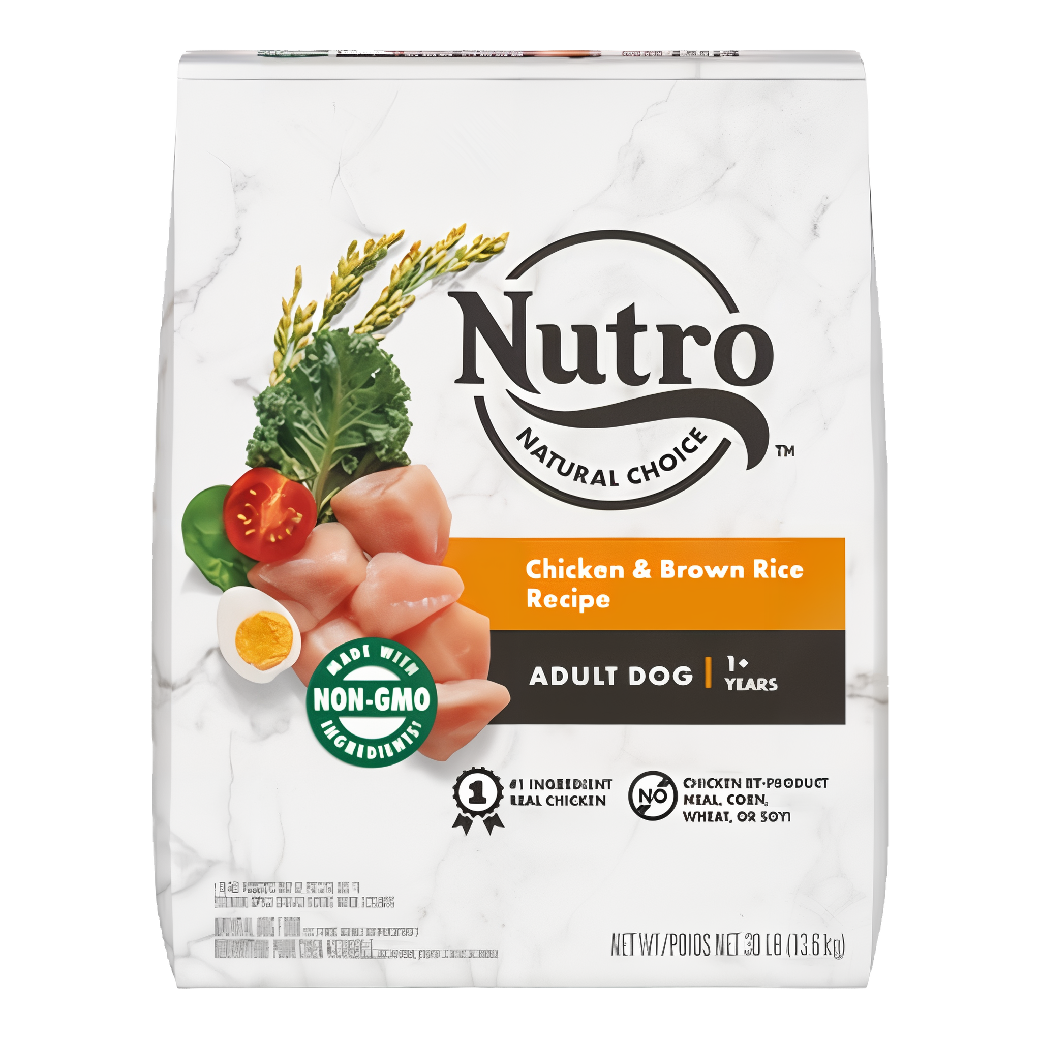 Nutro Natural Choice Chicken and Brown Rice Adult Dog Food, 13 lb bag