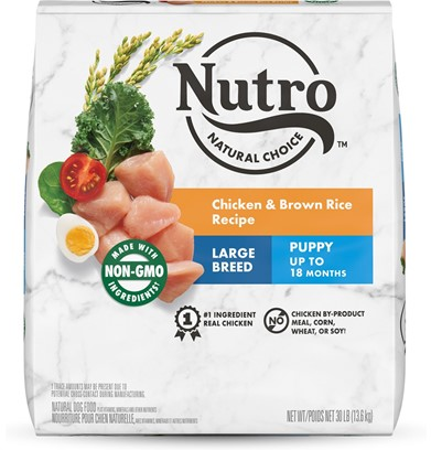 Nutro Natural Choice Large Breed Puppy Dry Dog Food Chicken and Brown Rice