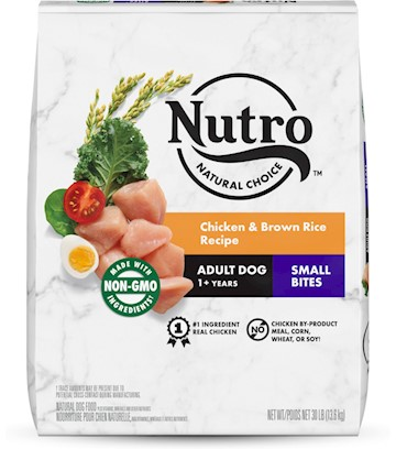 Nutro Natural Choice Small Bites Adult Chicken & Brown Rice Dry Dog Food