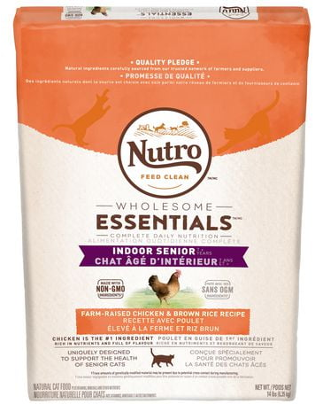 Nutro Wholesome Essentials Senior Indoor Dry Cat Food