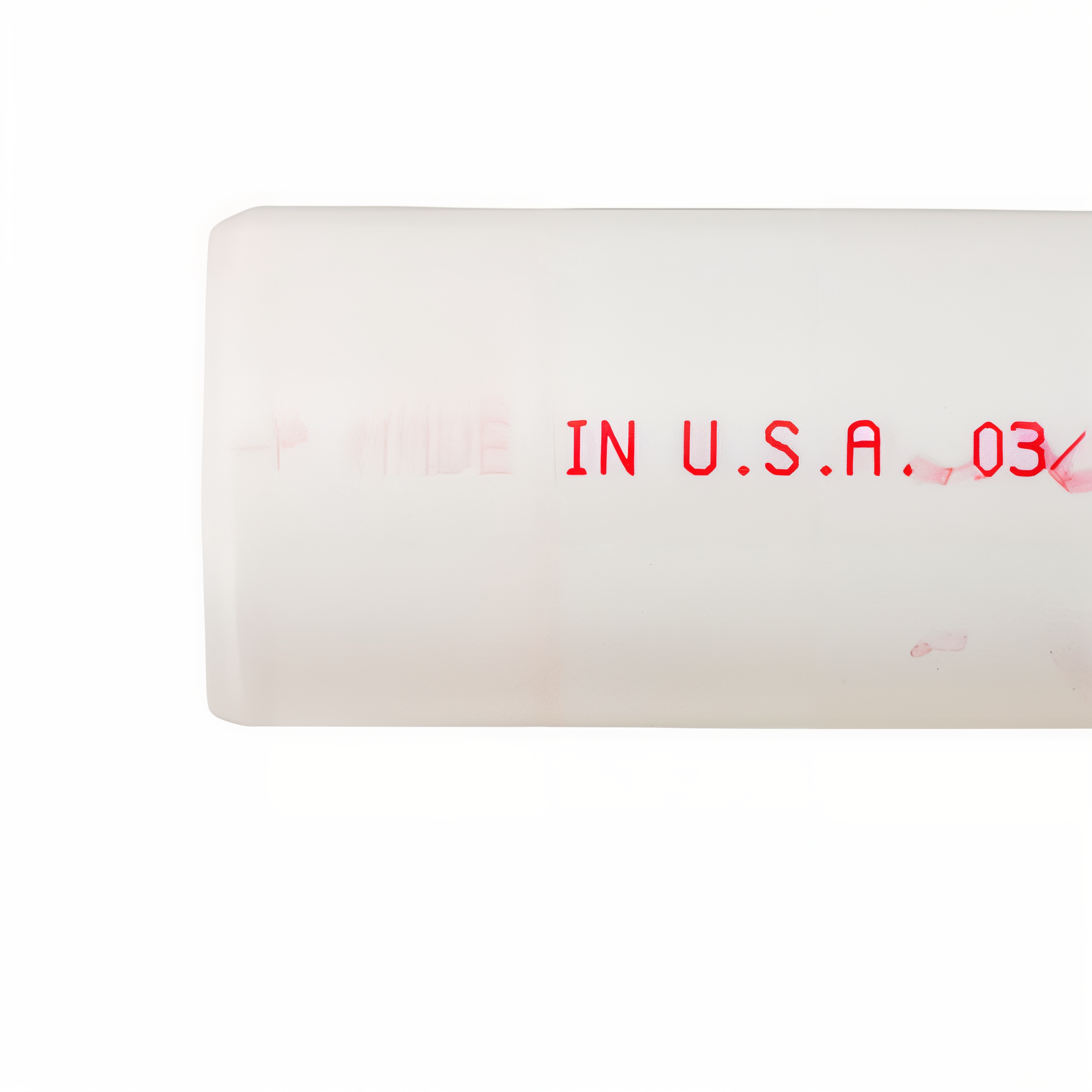 Oatey Clear Primer applied to PVC pipe before solvent welding