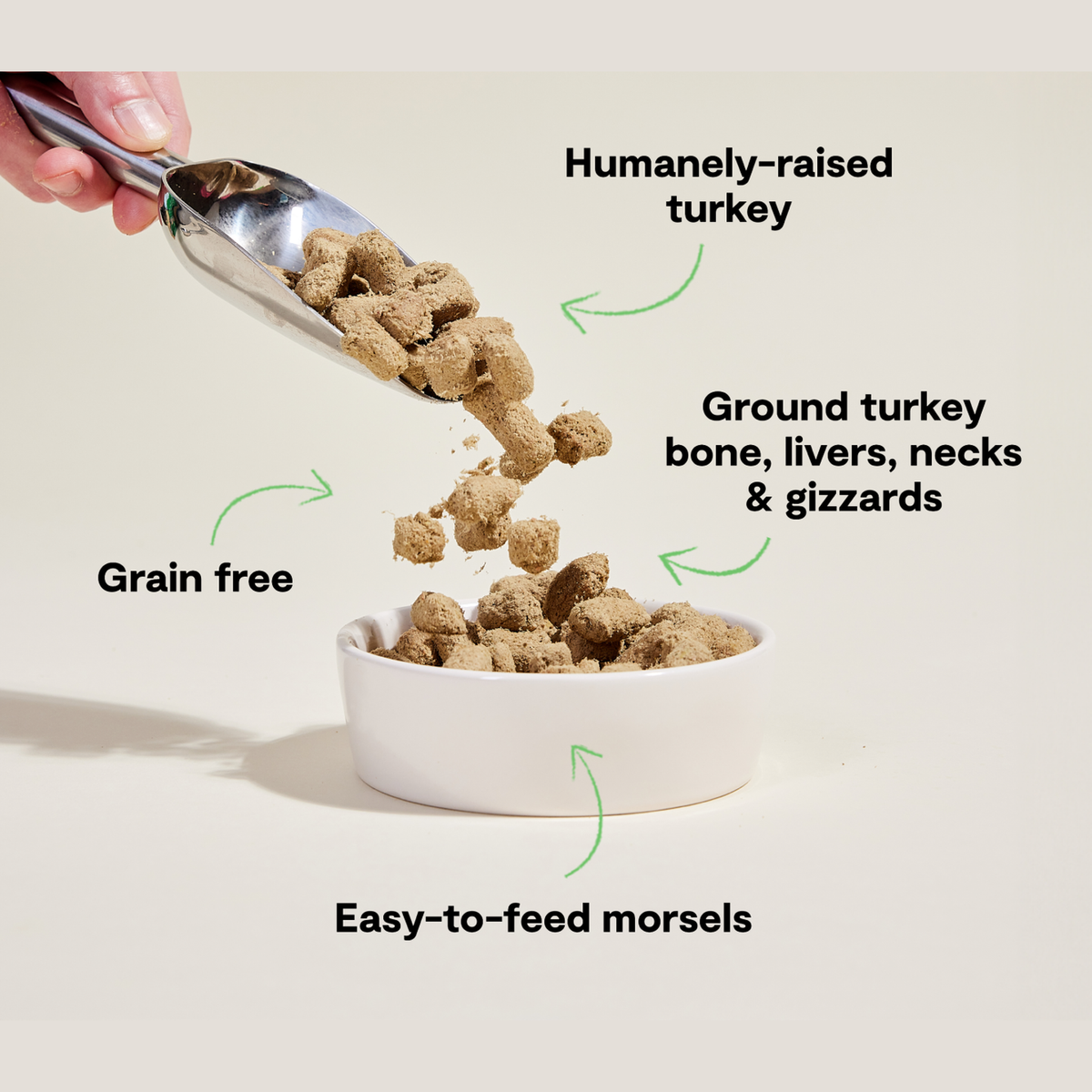 Open Farm Homestead Turkey Freeze Dried Raw Morsels for Dogs -- open farm homestead turkey freeze dried raw benefits - humanely raised turkey