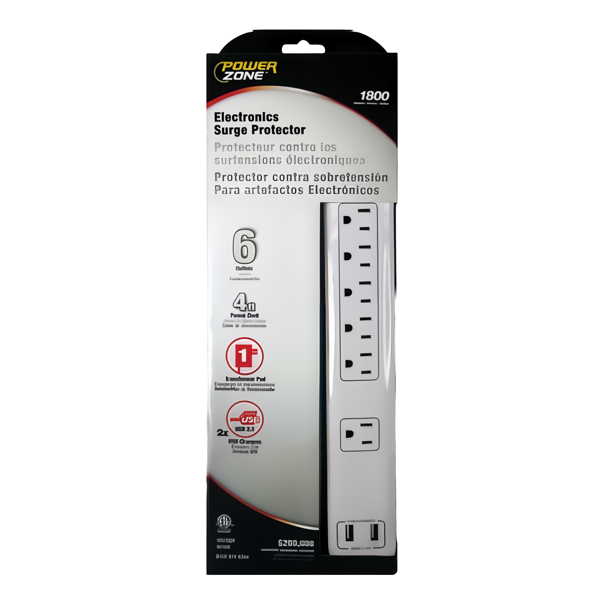 Orgill 6-Outlets Surge Suppressor