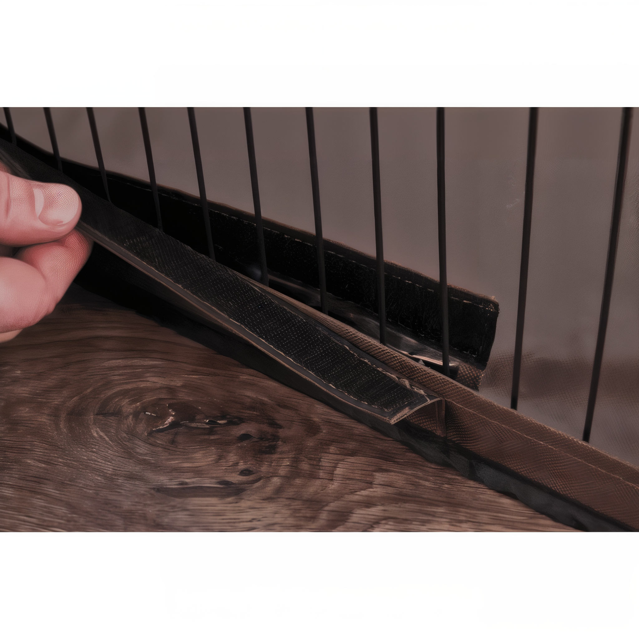 Leakproof floor cover edge detail