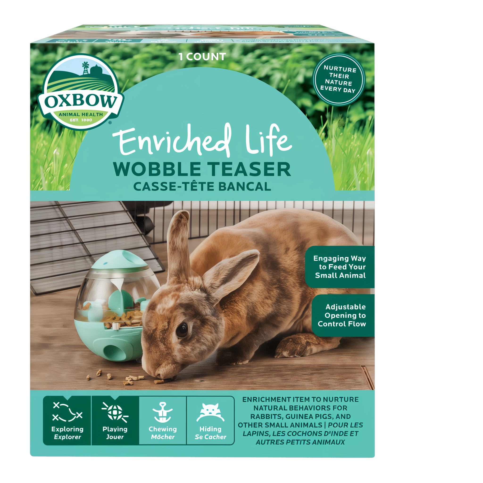 Oxbow Enriched Life Wobble Teaser in packaging