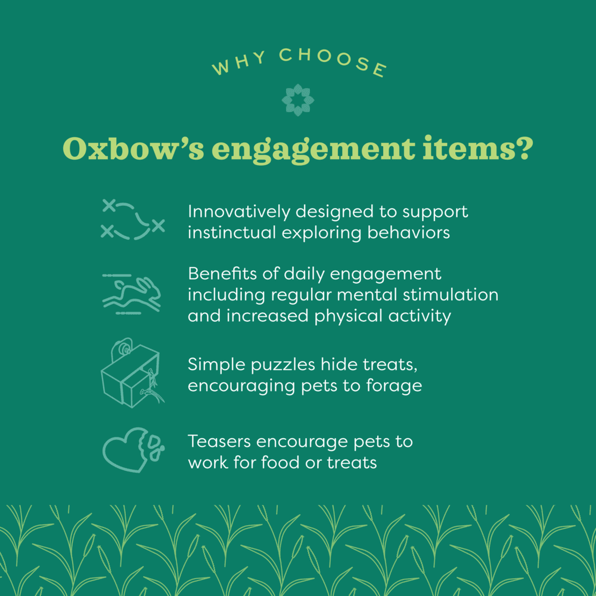 Why choose Oxbow engagement items