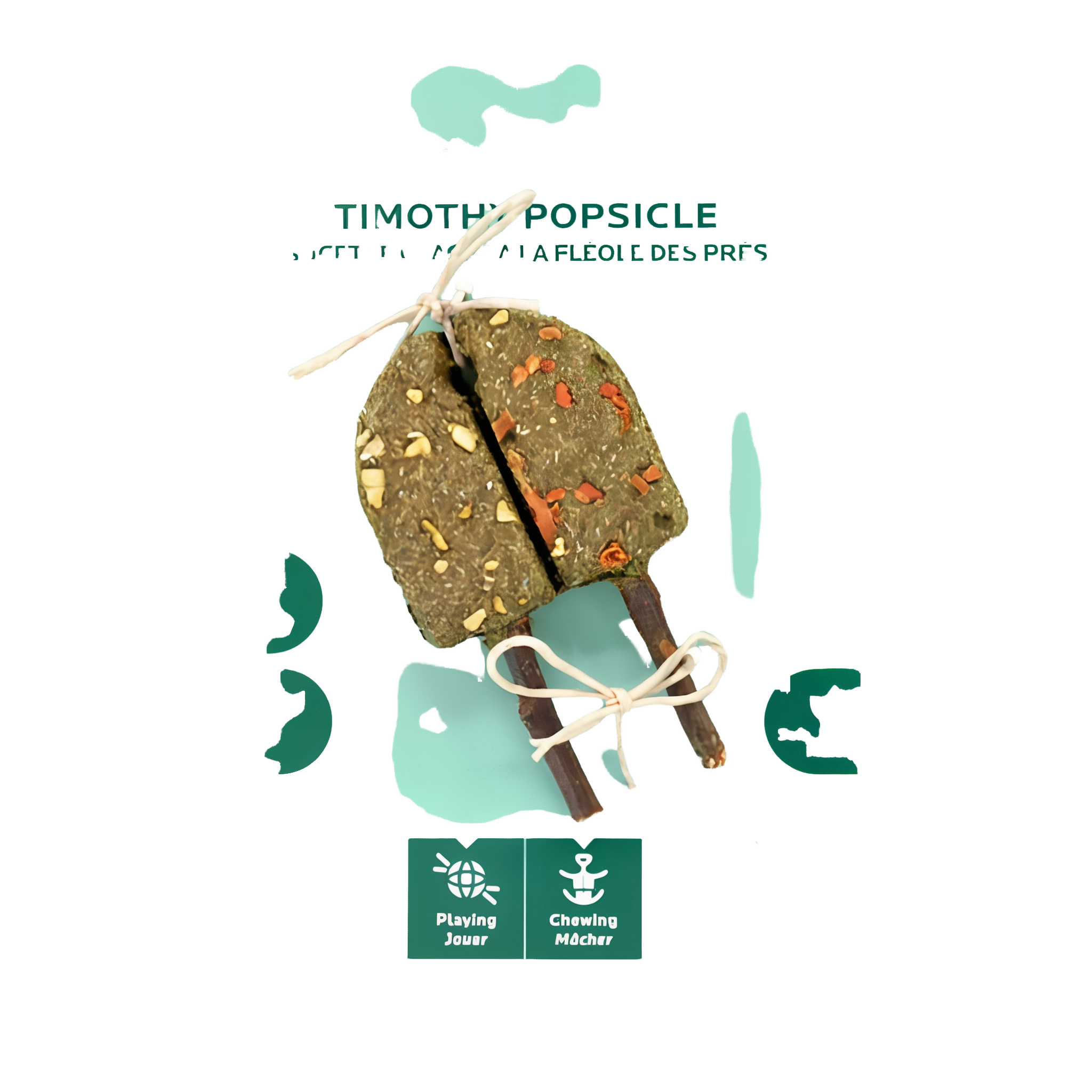 Oxbow Animal Health Enriched Life Timothy Popsicle Small Animal Chew