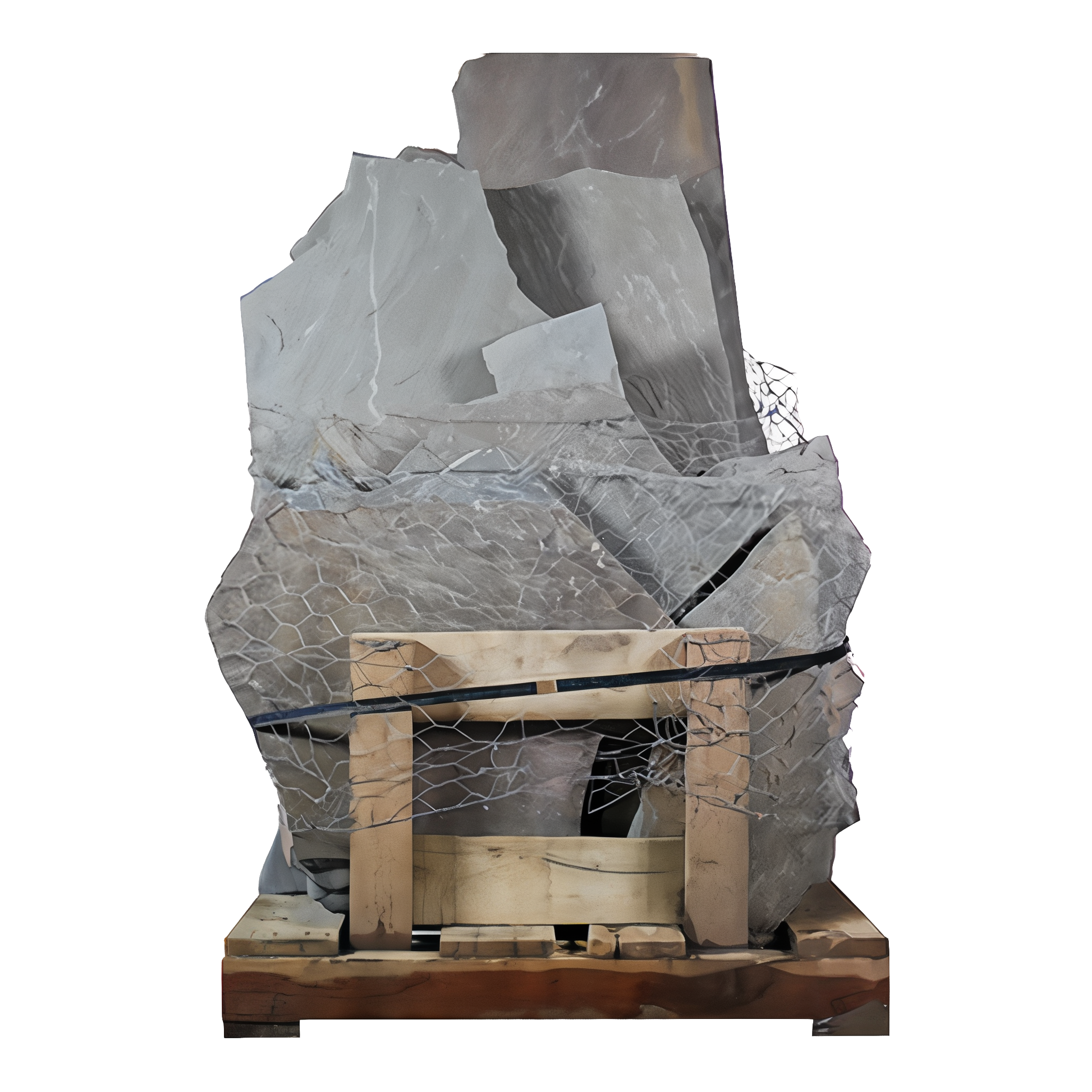 PA Flagstone Full Color Standing Irregulars