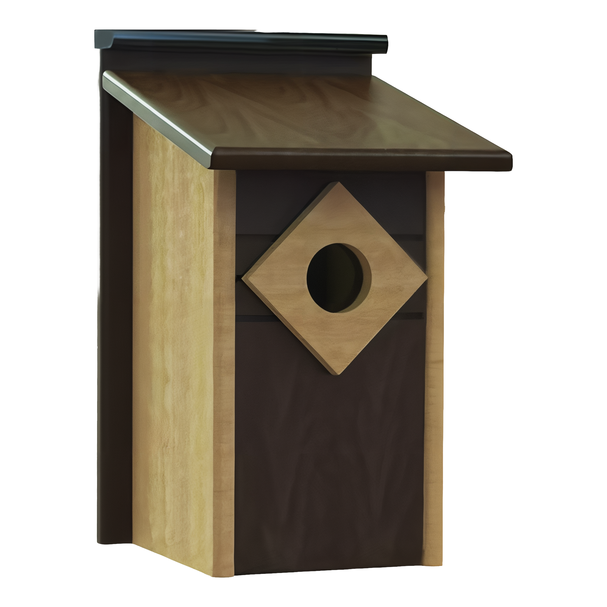 Audubon Contemporary Recycled Plastic Bluebird House