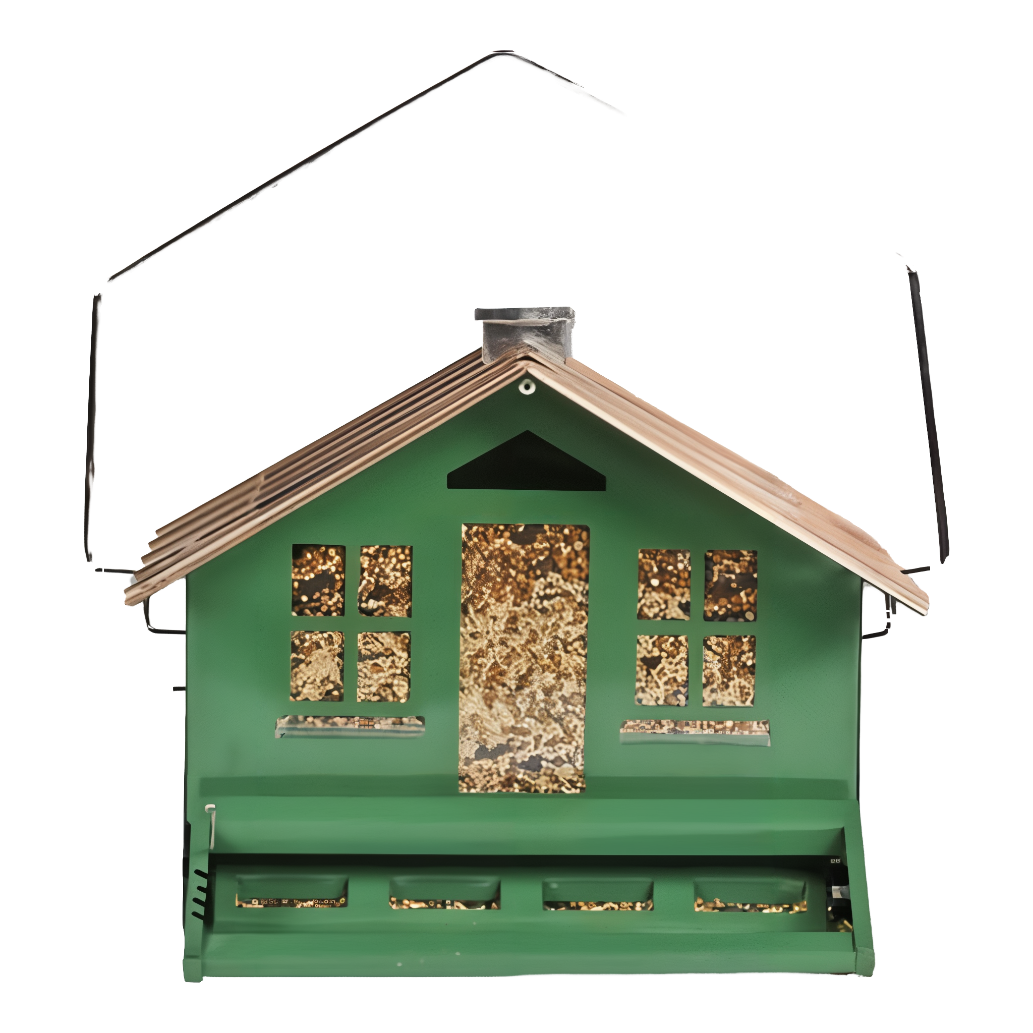 Perky Pet Squirrel Be Gone II Home Style Wild Bird Feeder