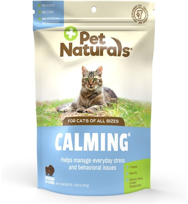 Pet Naturals Calming Behavior and Anxiety Support Chew for Cats