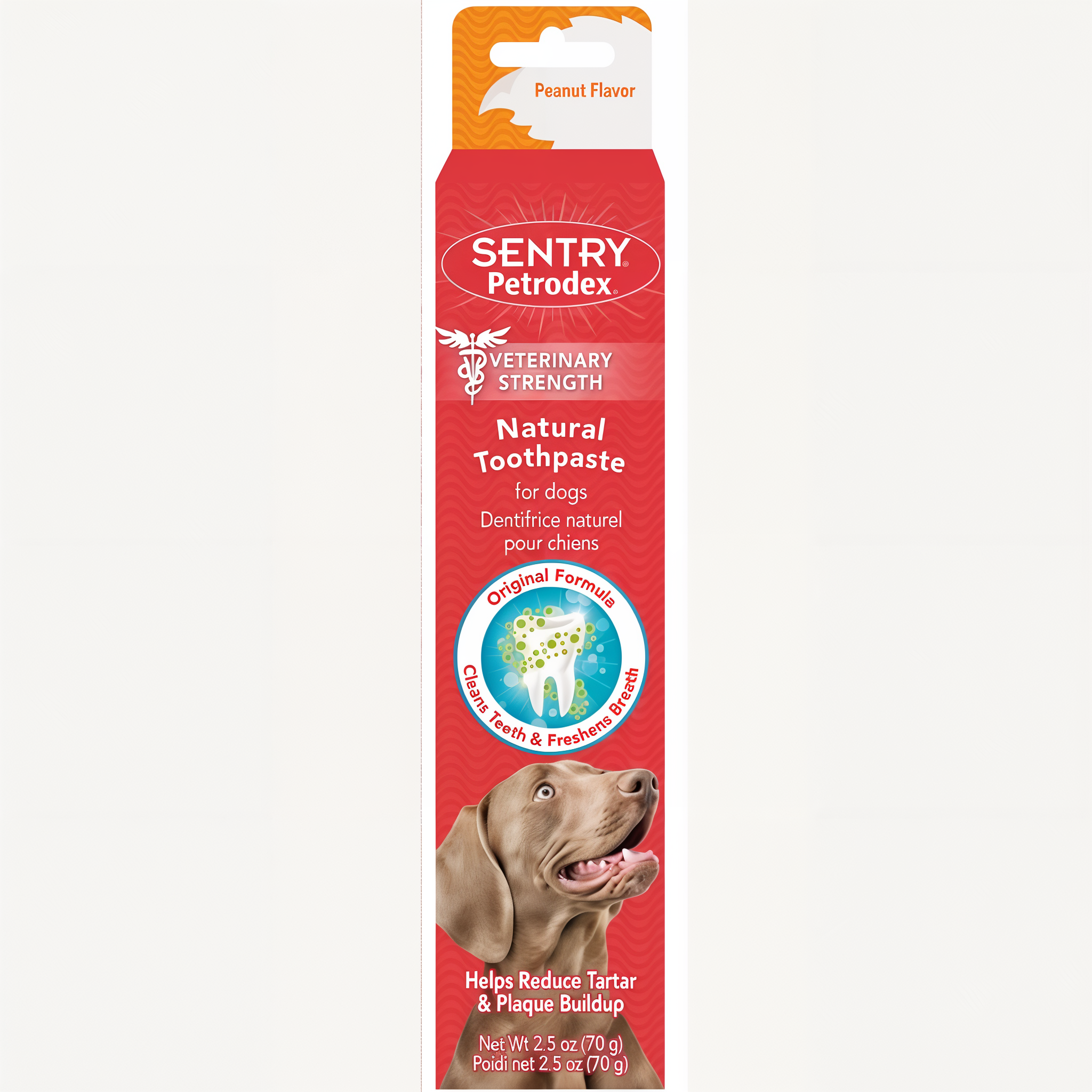 Petrodex Dog Natural Toothpaste Peanut Butter Flavor Tartar Control