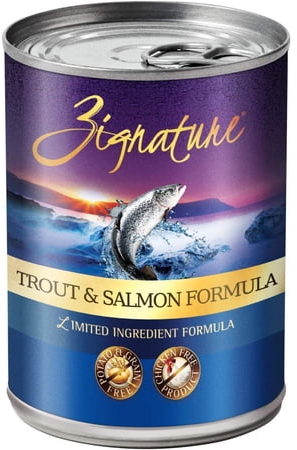Zignature Canned Dog Food Wild Trout