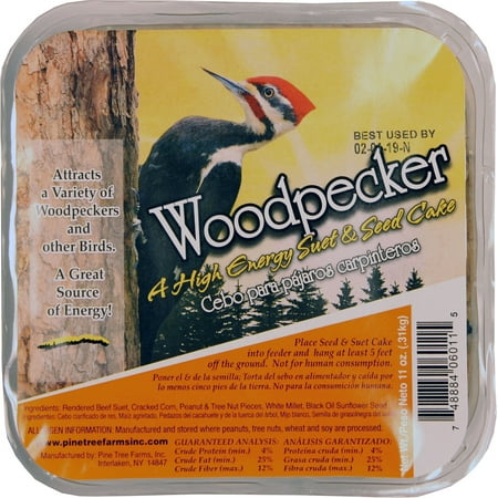 Pine Tree Farms Birdwatchers Best Suet Cake