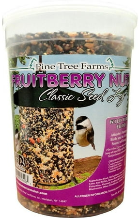 Pine Tree Farms Fruitberry Nut Bird Seed Log