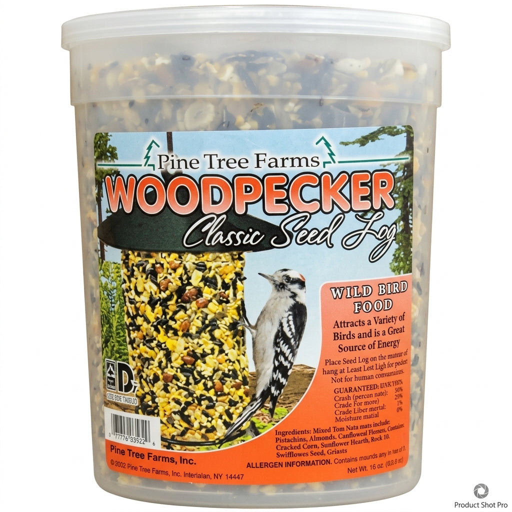 Pine Tree Woodpecke Classic Seed Log