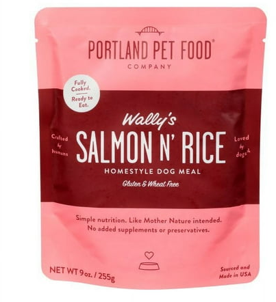 Portland Pet Food Company Wallys Dog Meal Salmon/Rice