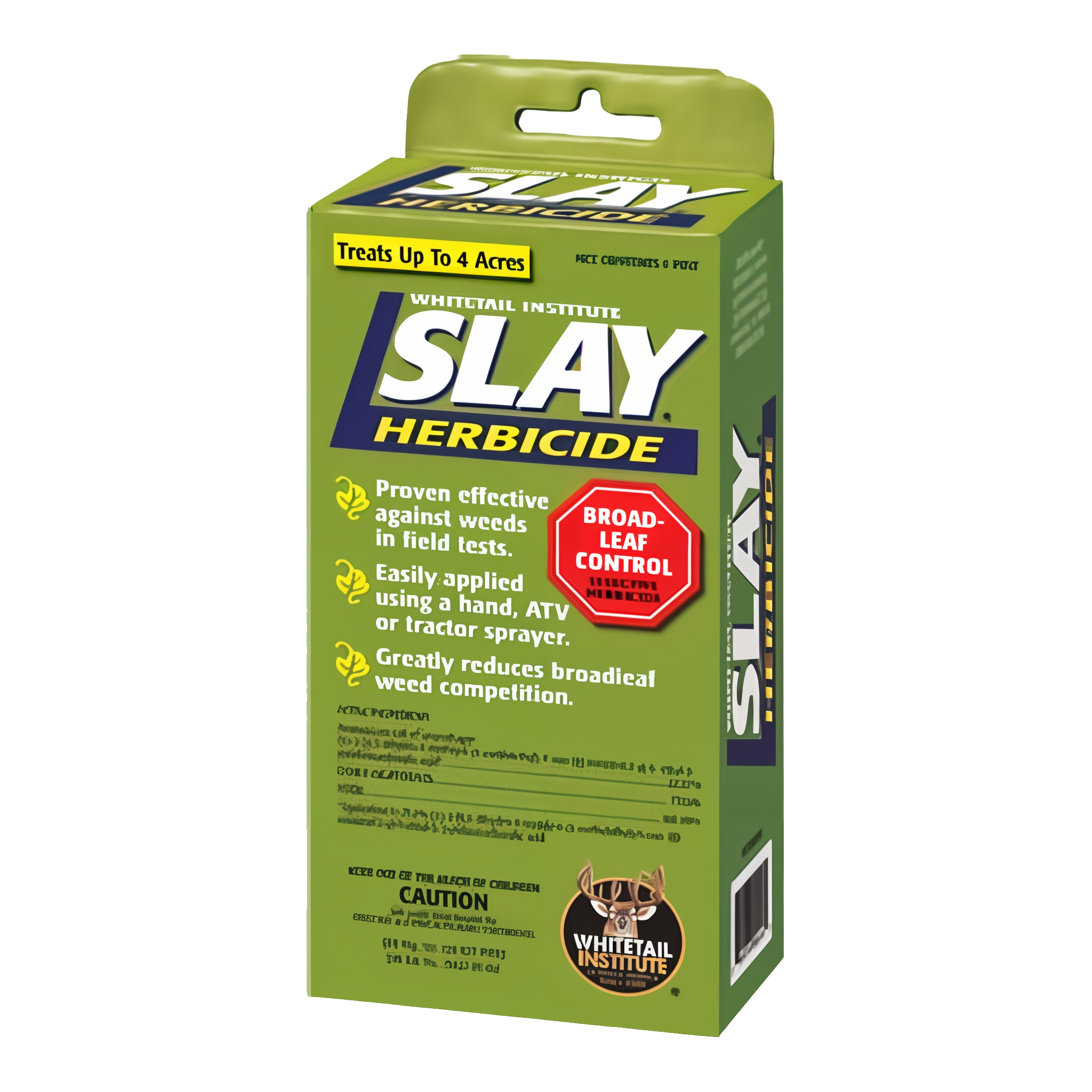 Whitetail Institute Slay Herbicide one pint bottle for deer food plots.