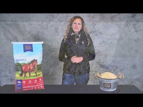 Horse Feed Experts video on Triple Crown Naturals Golden Ground Flax