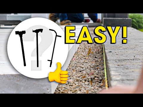 How to get perfect bond lines using the Quick-E-Dual Adjuster — hardscape tips
