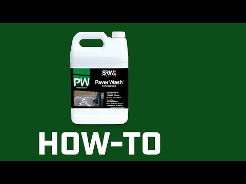 SRW Products PW Paver Wash — installation video