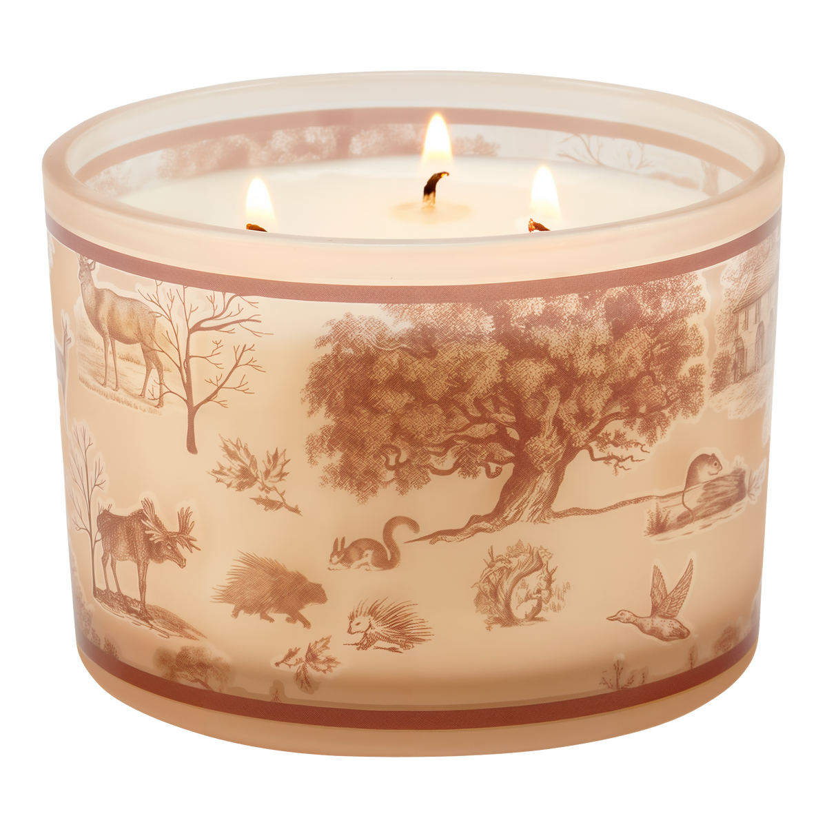 Primitives by Kathy Cabin Toile Candle -- product image