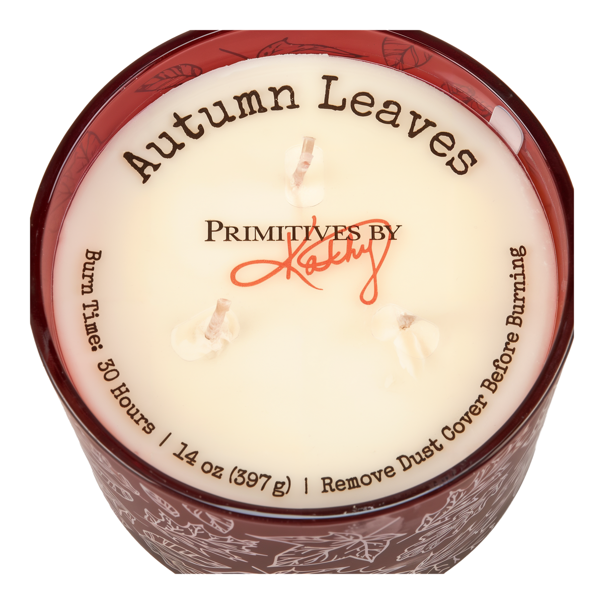 Primitives by Kathy Falling Leaves Candle -- product image