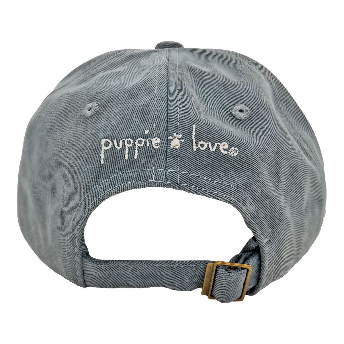 Puppie Love Blue Jean Baseball Hat -- product image