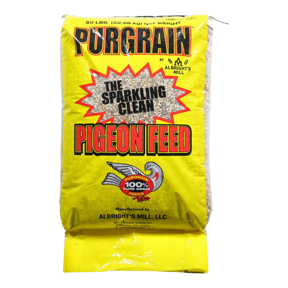 Purgrain European Supreme Popcorn Pigeon Feed 50 lb bag