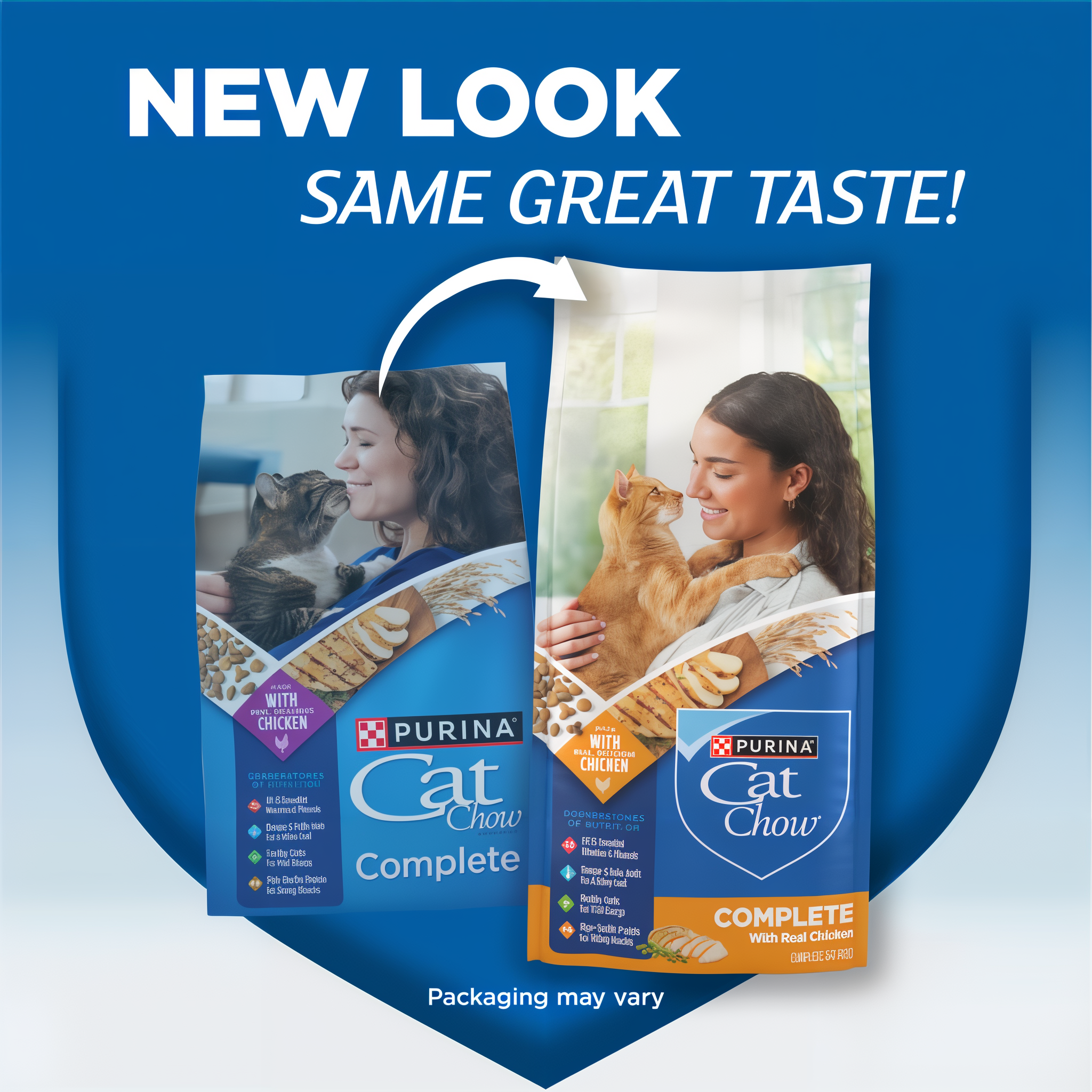 New look, same great taste - packaging may vary during the transition