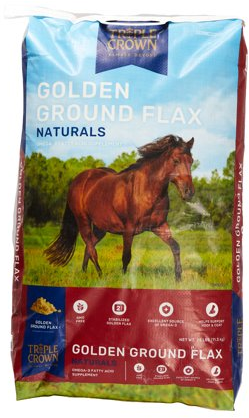 Purina Animal Nutrition Triple Crown Golden Ground Flax