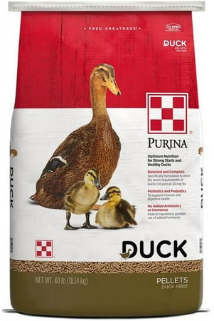 Purina Duck Feed Pellets Niacin for Ducks