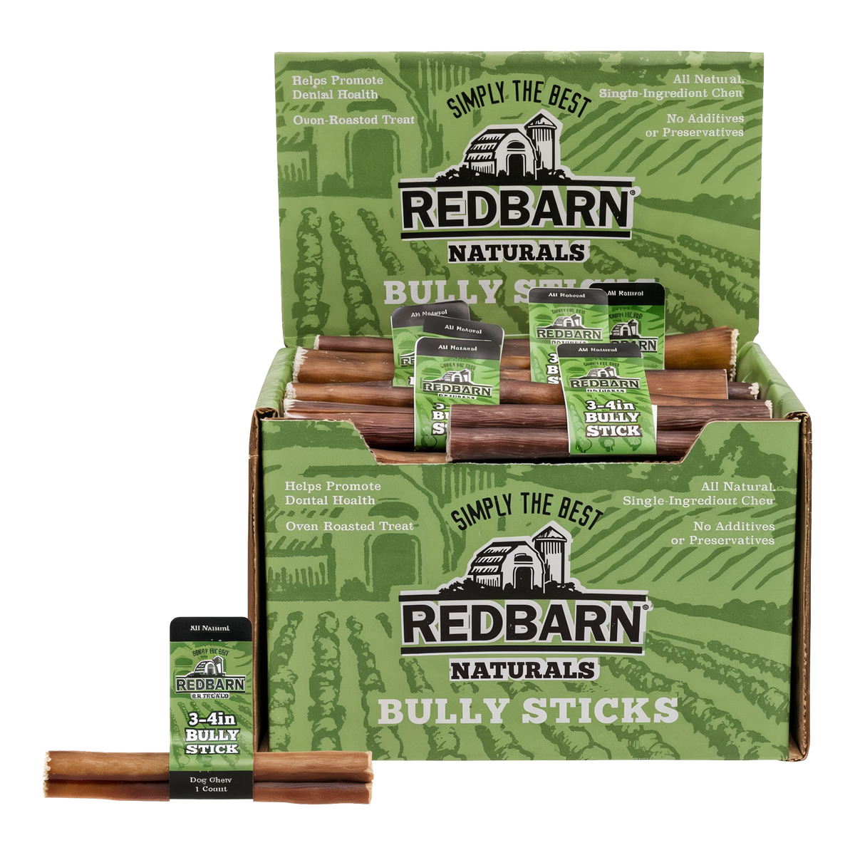 Redbarn Bully Stick -- rbpp-714-5_redbarn_ebc-203001-3_4inch_bully_sticks-image_1-012622