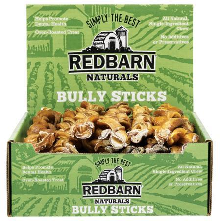Redbarn All-Natural Braided Bully Stick for Dogs