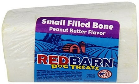 Redbarn Small Peanut Butter Filled Bone Dog Treat