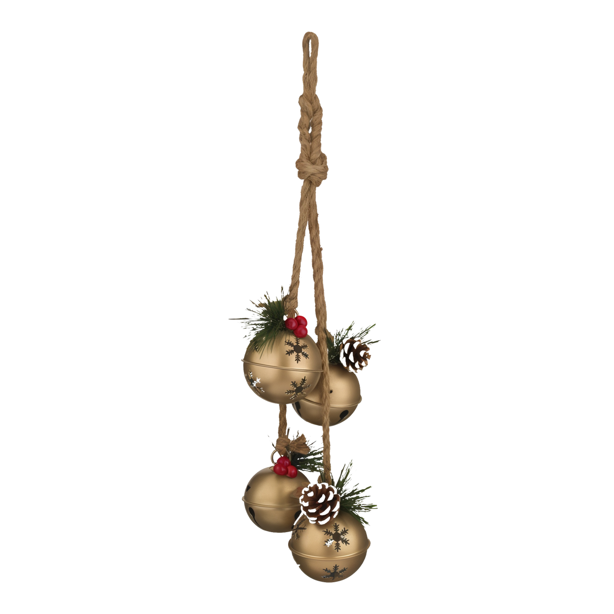 Regal Art & Gift Gold Bells Ornament -- product image