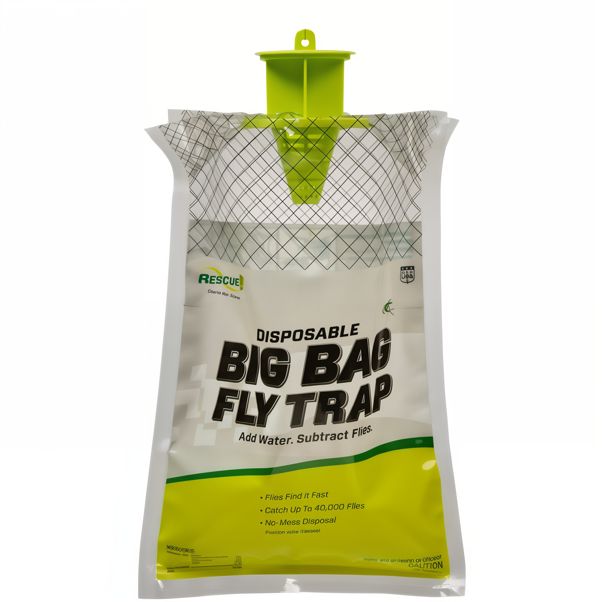 Rescue! Big Bag Fly Trap Disposable Resin