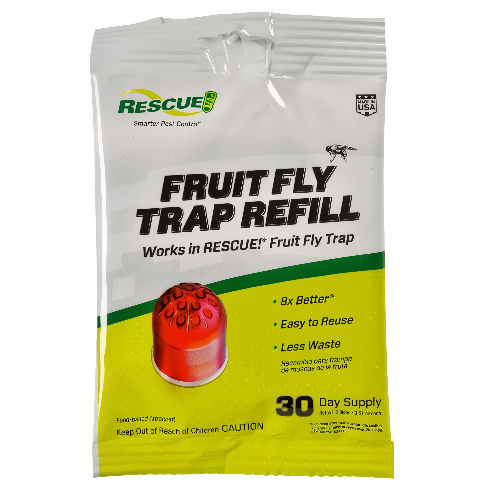 Rescue Fruit Fly Trap Bait Refill