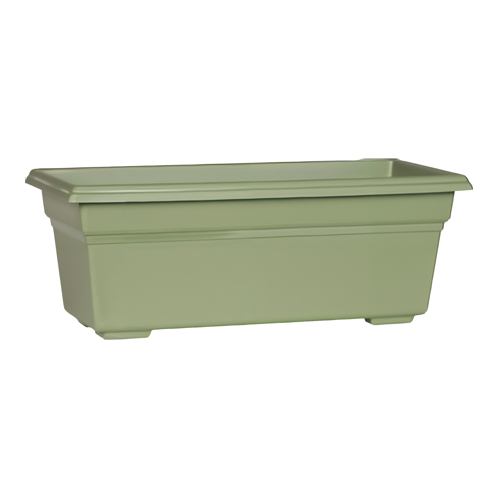 Root & Vessel Countryside Flower Box in Sage, 18 inch size