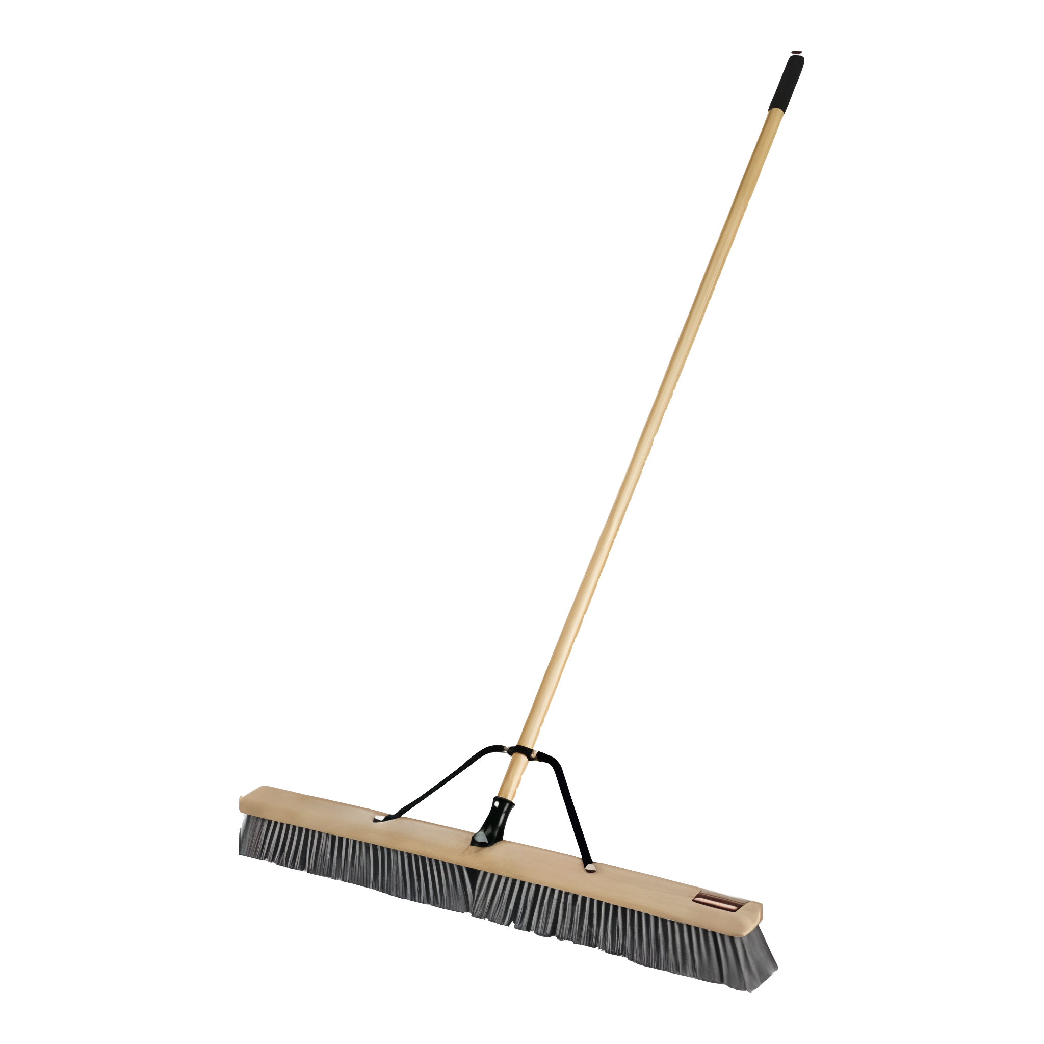 Rubbermaid Commercial Poly Bristle Medium Push Broom
