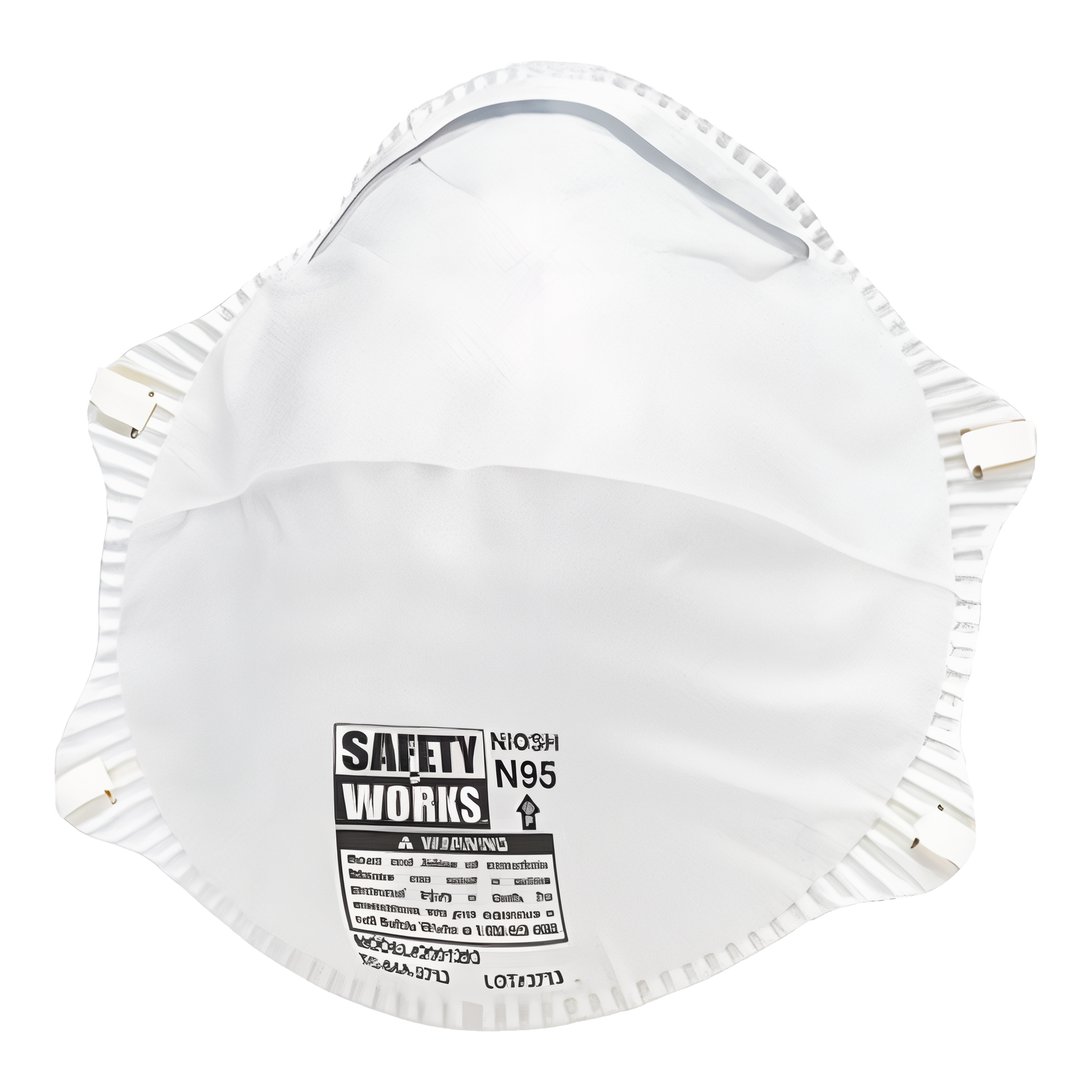 MSA Harmful Disposable Respirator One-Size Mask