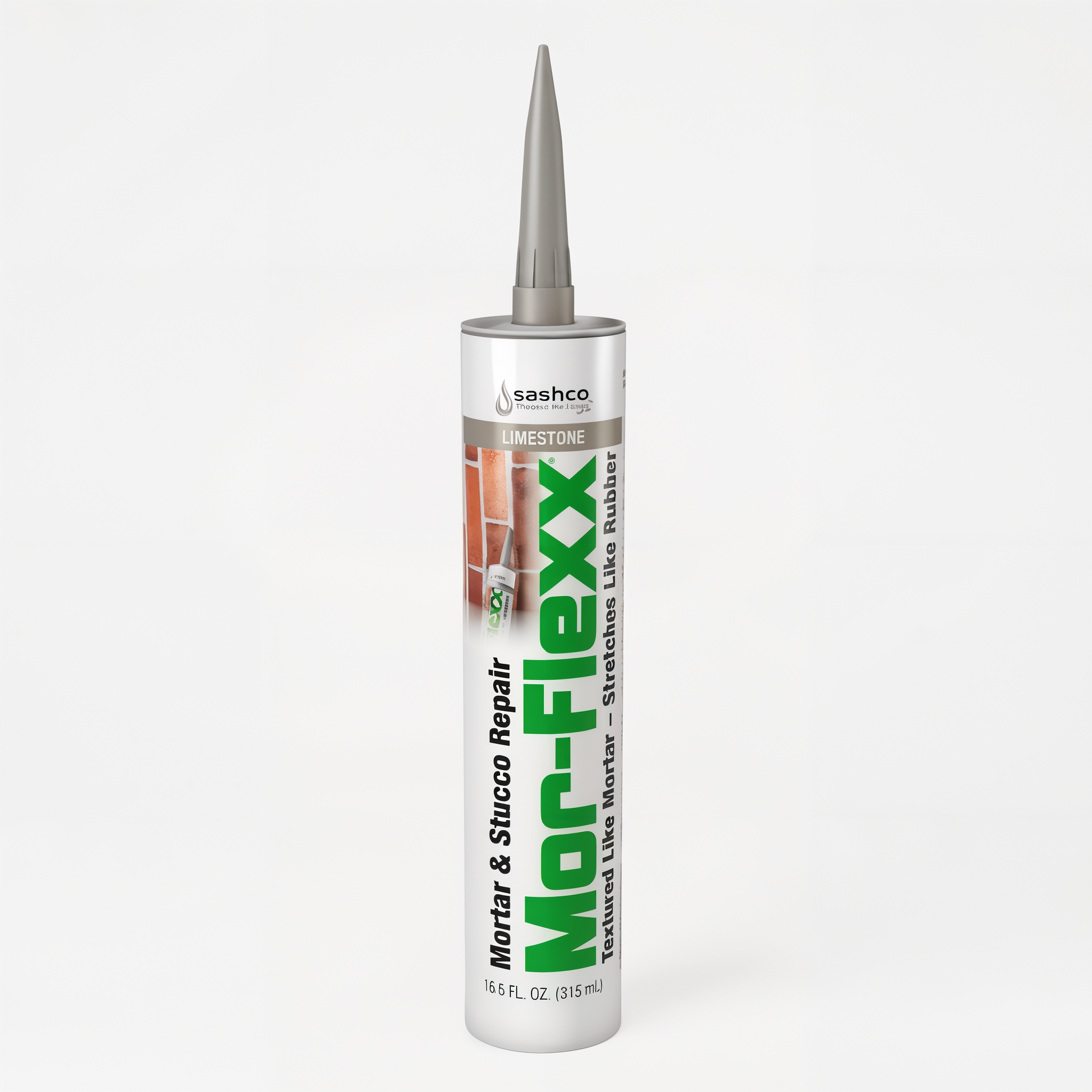 Sashco Mor-Flexx Mortar & Stucco Repair Cartridge